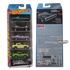 FAST & FURIOUS 5 PACK HOT WHEELS